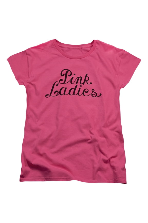 Grease - Pink Ladies Logo - Women's Short Sleeve Shirt - Small
