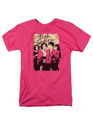 Grease Pink Ladies Logo Women's Pink Crew Neck Graphic Sweatshirt-Small