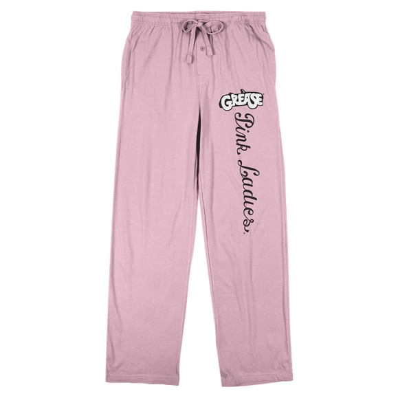 Grease Pink Ladies Women's Pink Sleep Pajama Pants-Medium