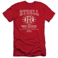 thumbnail image 1 of Grease Rydell High Adult 30/1 T-Shirt Red, 1 of 1