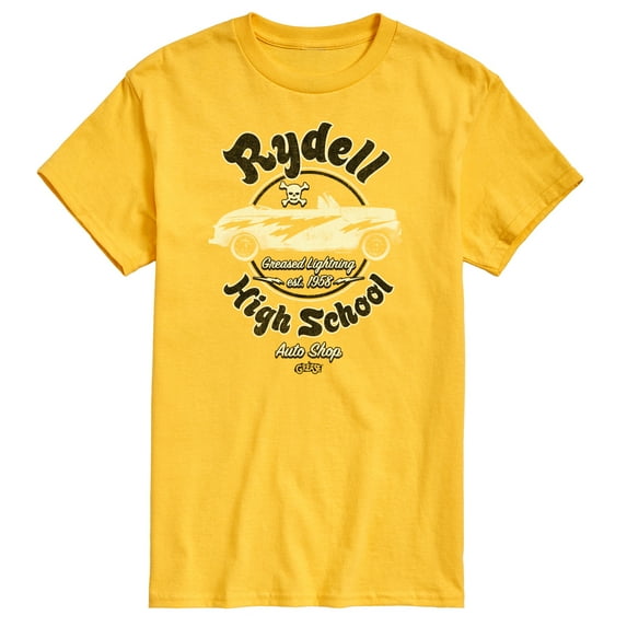 Grease - Rydell High School Auto Shop - Est. 1958 - Men's Short Sleeve Graphic T-Shirt