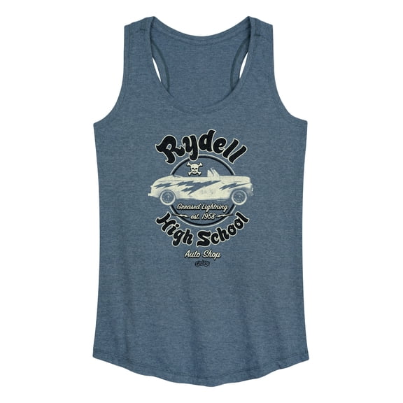 Grease - Rydell High School Auto Shop - Est. 1958 - Women's Racerback Tank Top