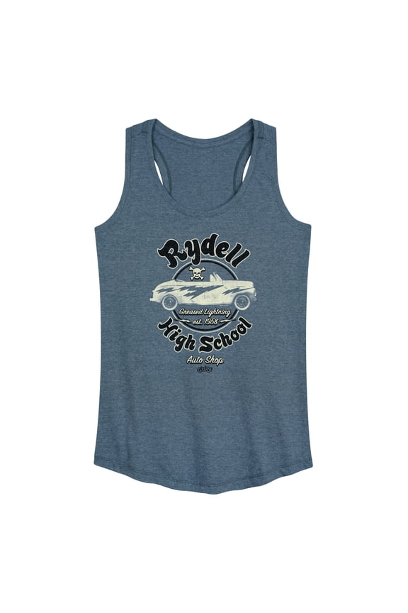 - Rydell High School Auto Shop - Est. 1958 - Women's Racerback Tank Top