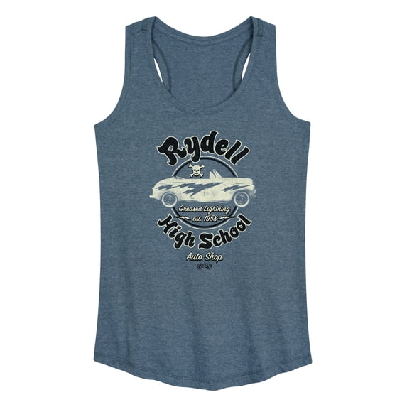 Grease - Rydell High School Auto Shop - Est. 1958 - Women's Racerback Tank Top