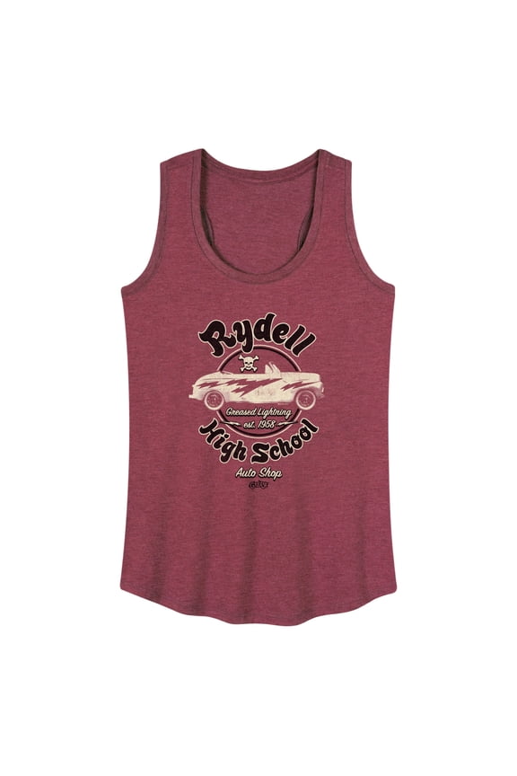 - Rydell High School Auto Shop - Est. 1958 - Women's Racerback Tank Top