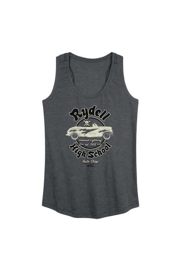 - Rydell High School Auto Shop - Est. 1958 - Women's Racerback Tank Top