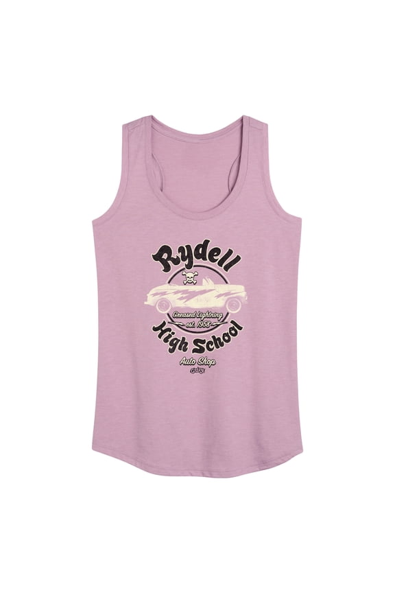 - Rydell High School Auto Shop - Est. 1958 - Women's Racerback Tank Top