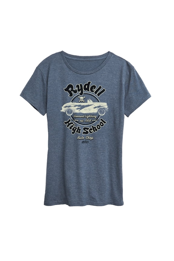 - Rydell High School Auto Shop - Est. 1958 - Women's Short Sleeve Graphic T-Shirt
