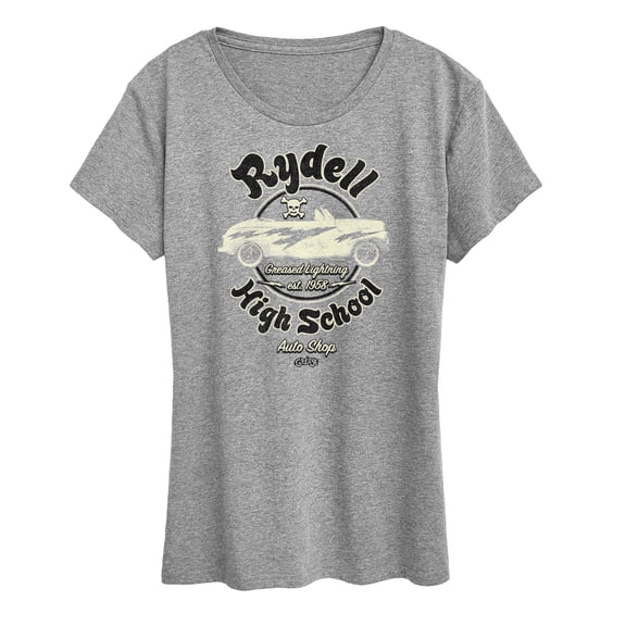 Grease - Rydell High School Auto Shop - Est. 1958 - Women's Short Sleeve Graphic T-Shirt