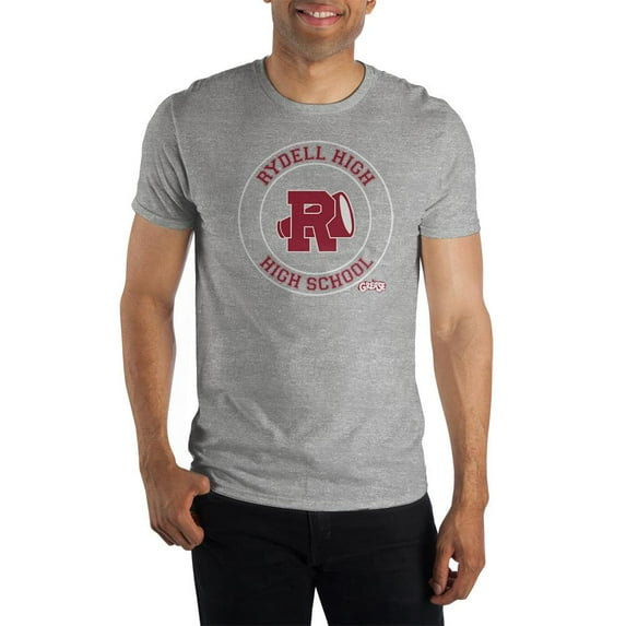 Grease Rydell High School Crew Neck Short-Sleeve T-Shirt-Large
