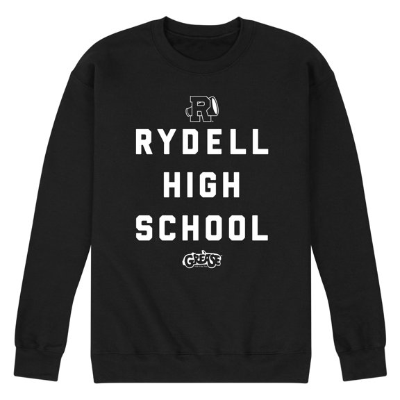 Grease - Rydell High School - Men's Crew Neck Fleece Pullover