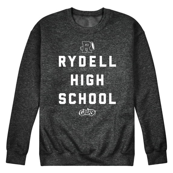 Grease - Rydell High School - Men's Crew Neck Fleece Pullover