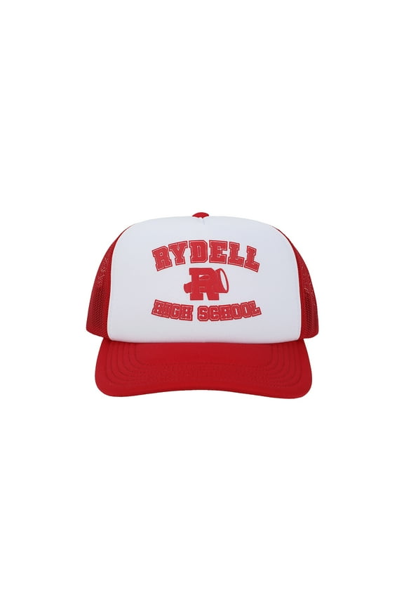 Grease Rydell High School White & Red Trucker Hat