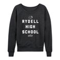 thumbnail image 1 of Grease - Rydell High School - Women's Lightweight French Terry Long Sleeve Shirt, 1 of 5