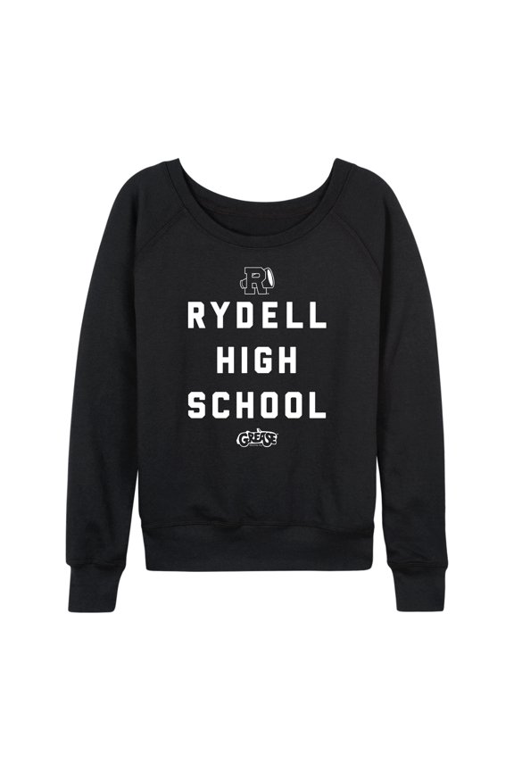 - Rydell High School - Women's Lightweight French Terry Long Sleeve Shirt