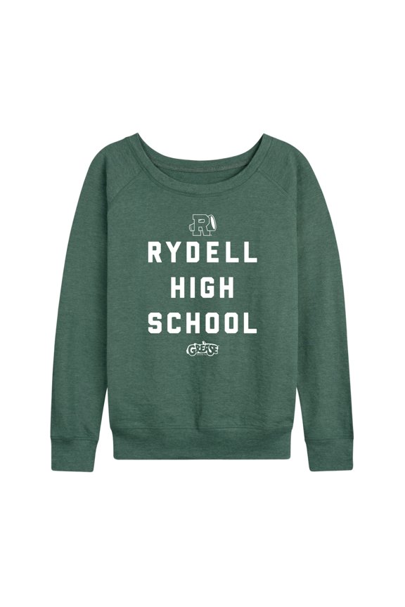 - Rydell High School - Women's Lightweight French Terry Long Sleeve Shirt