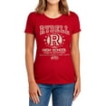 thumbnail image 1 of Grease Rydell High Women's T Shirt (Large) Red, 1 of 5