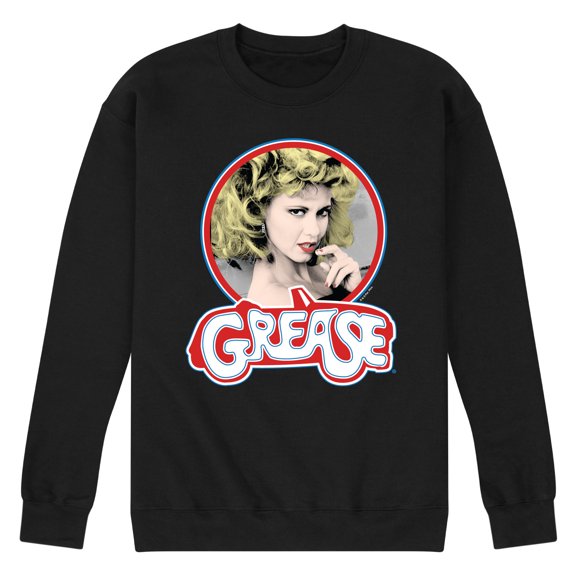 Grease - Sandy Olsson - Classic Photograph - Men's Crew Neck Fleece Pullover