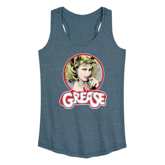 Grease - Sandy Olsson - Classic Photograph - Women's Racerback Tank Top
