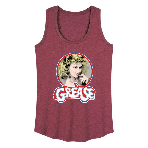 Grease - Sandy Olsson - Classic Photograph - Women's Racerback Tank Top