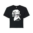 thumbnail image 1 of Grease - Sandy Olsson - Too Pure to be Pink - Juniors Cropped Cotton Blend T-Shirt, 1 of 5
