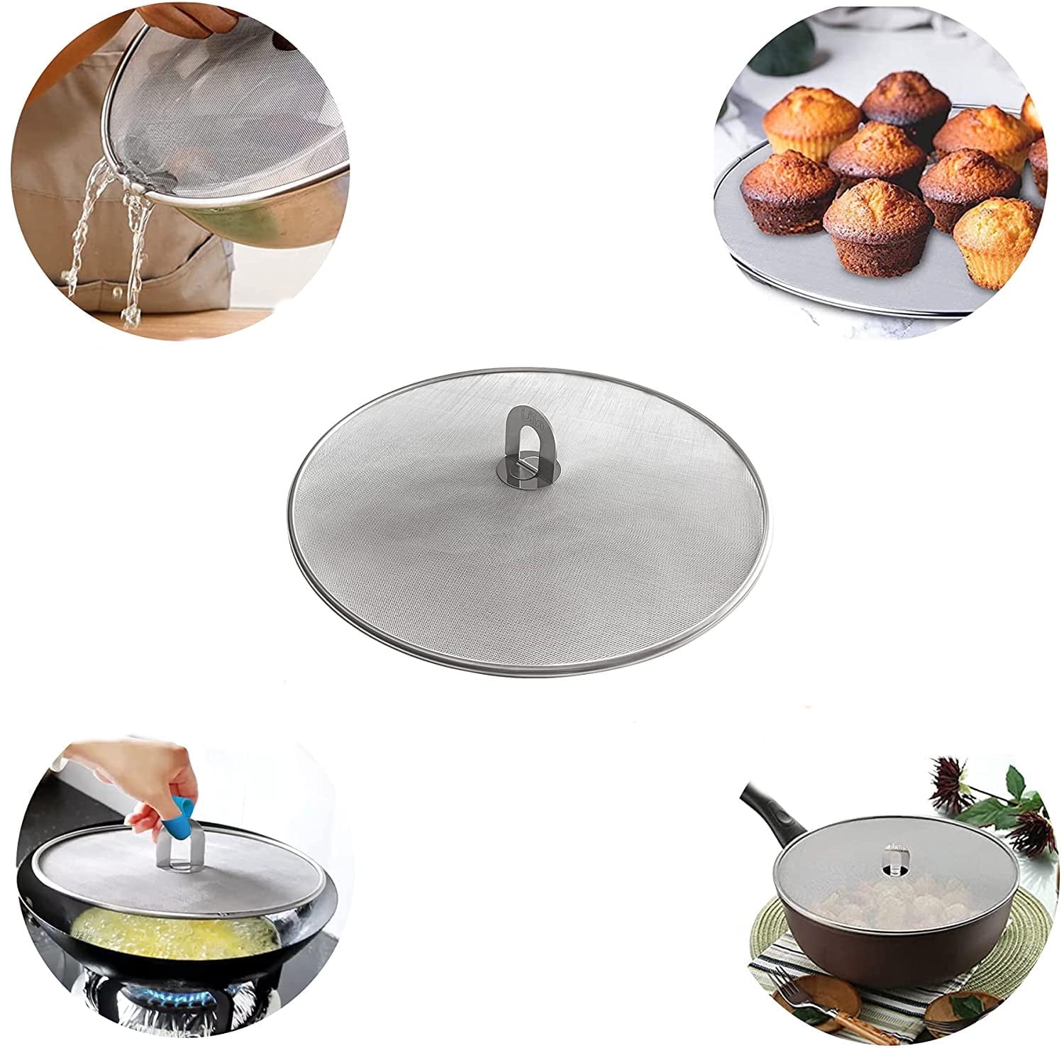 Grease Splatter Screen for Cooking&Frying,Casewin Kitchen Grease ...