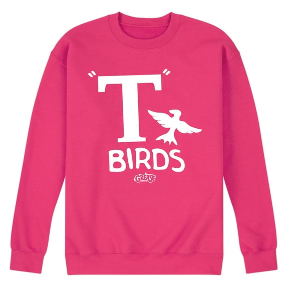 Grease - T Birds - Rydell High School Mascot - Men's Crew Neck Fleece Pullover