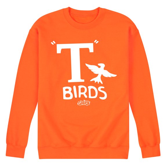 Grease - T Birds - Rydell High School Mascot - Men's Crew Neck Fleece Pullover