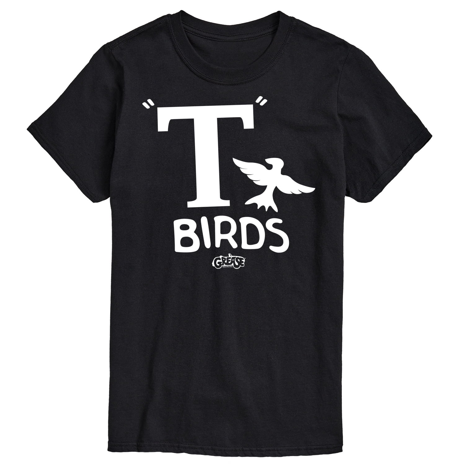 Grease T Birds Rydell High School Mascot Men's Short Sleeve Graphic TShirt