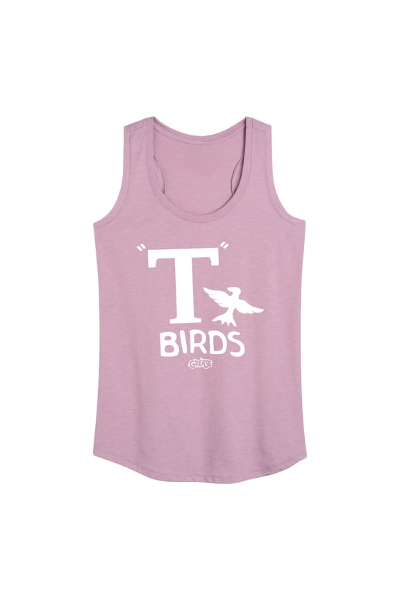 - T Birds - Rydell High School Mascot - Women's Racerback Tank Top