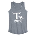 thumbnail image 1 of Grease - T Birds - Rydell High School Mascot - Women's Racerback Tank Top, 1 of 5
