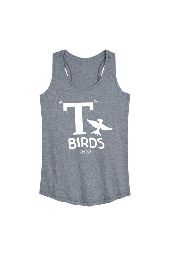 - T Birds - Rydell High School Mascot - Women's Racerback Tank Top