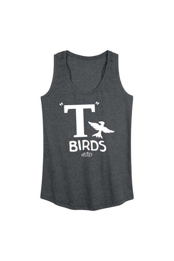 - T Birds - Rydell High School Mascot - Women's Racerback Tank Top
