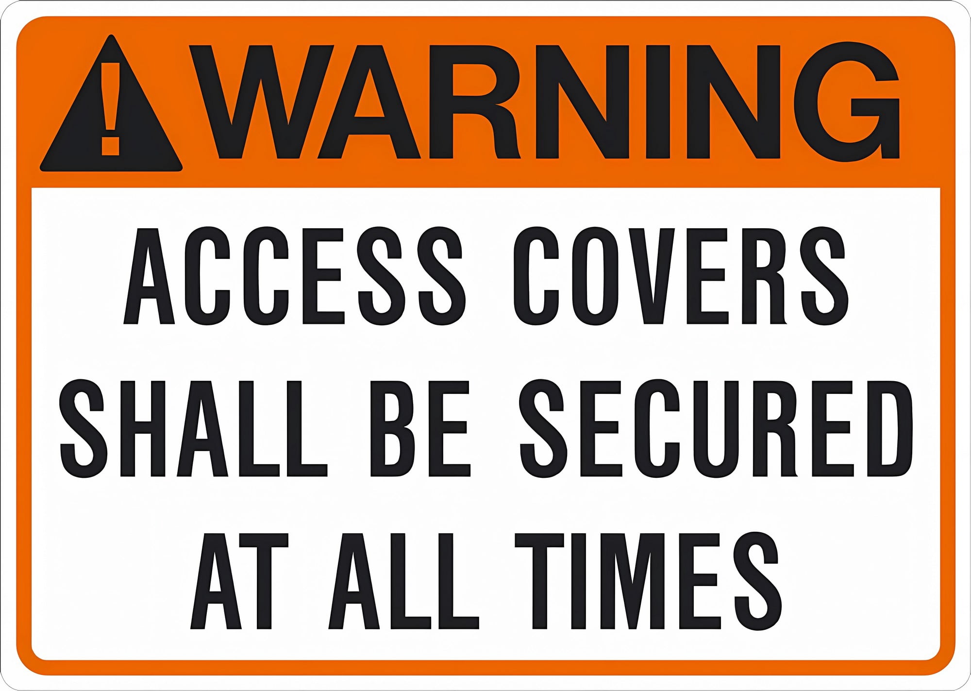 Grease Trap Sign - 8
