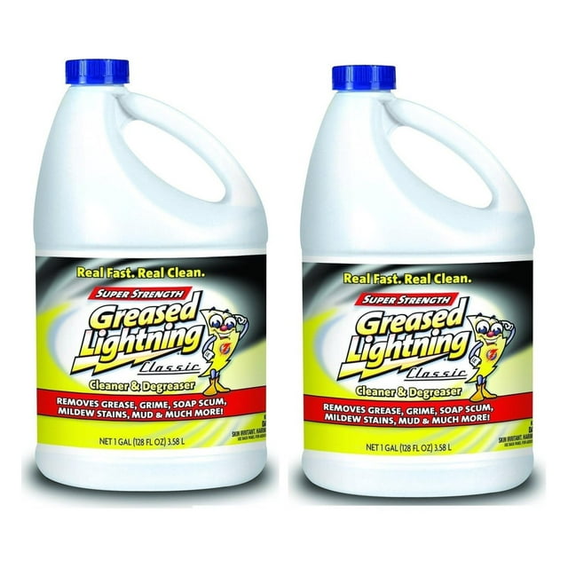 Greased Lightning 204HDT All Purpose Cleaner/Degreaser 128 oz (2 pack