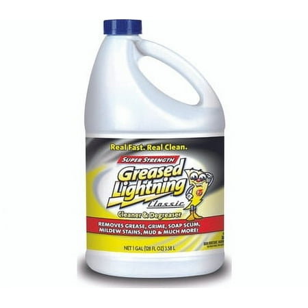 Greased Lightning Super Strength Cleaner and Degreaser Classic Multi-Surface Cleaning Solution 1 Gallon (128 fl oz)