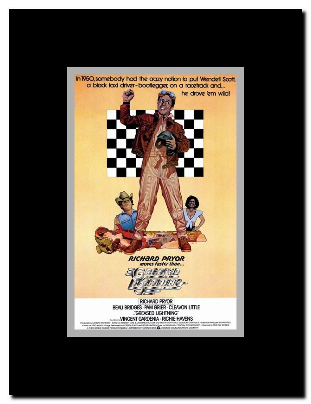 Greased Lightning Framed Movie Poster