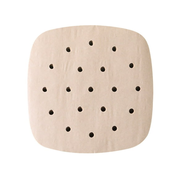 Greaseproof Air Fryer Parchment Sheets Perforated Kitchen Baking Non-Stick Disposable Liners