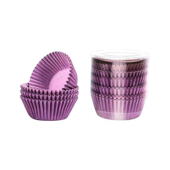 Greaseproof Baking Cups, 100 Pack Non Stick Muffin Liners, Food Grade Disposable Cupcake Liners Standard Size for Baking Muffins Cupcakes and Mini Cakes