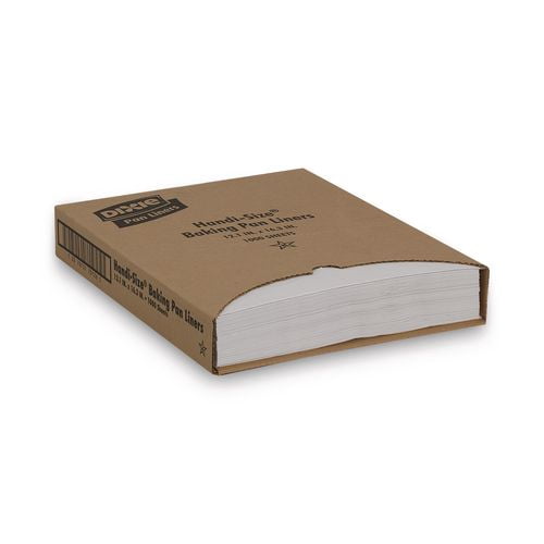 Greaseproof Liftoff Pan Liners, 12.2 x 16.38, White, 1,000/Carton | Bundle of 2