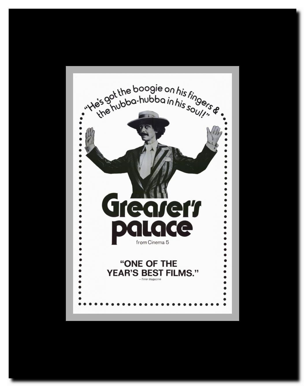 Greasers Palace Framed Movie Poster