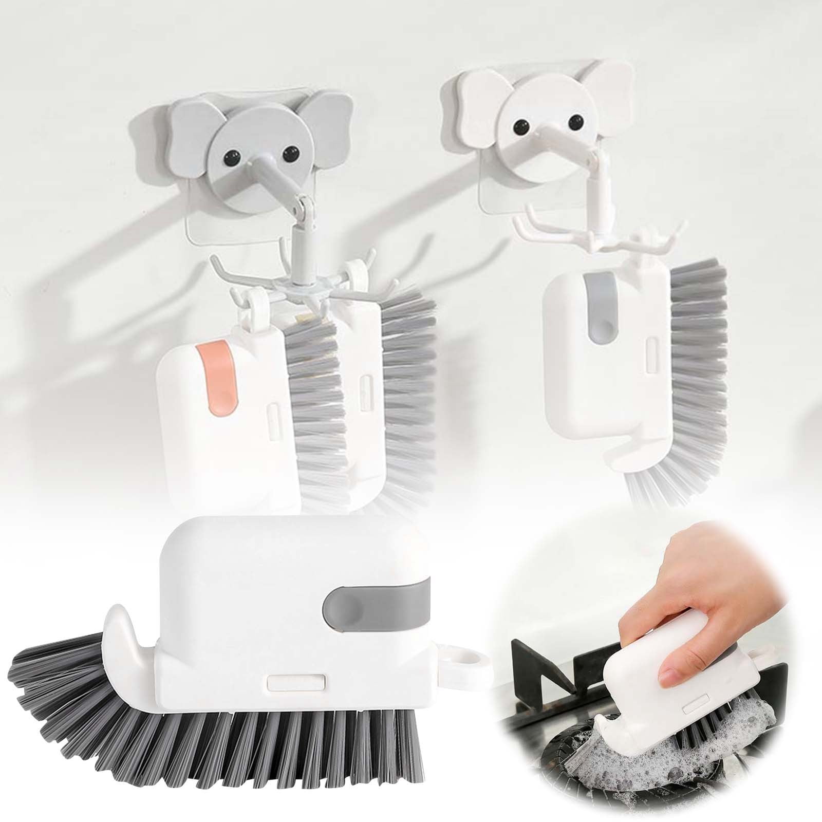 Greasy Kitchen Stainless Steel Wipes for Appliances Kitchen Brush Set