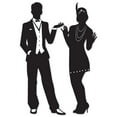 thumbnail image 1 of Great 20's Silhouette Cutouts, 1 of 1