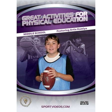 Great Activities For Physical Education-Middle School (DVD), Sportvideos.Com, Sports & Fitness
