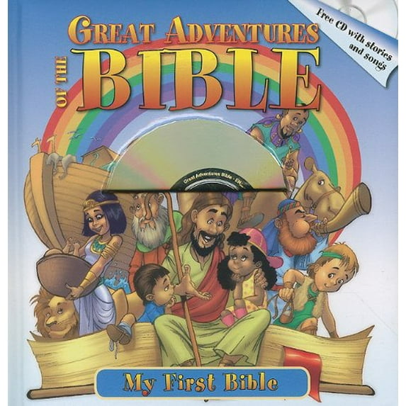 Pre-Owned Great Adventures of the Bible: My First Bible with Free CD with Stories and Songs Paperback