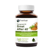 Sri Sri Tattva After 40 Fenugreek Immunity Support Wellness Supplement, Vegetarian Capsules, 60 Count