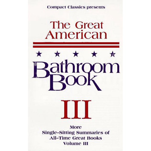 Pre-Owned Great American Bathroom Book (Paperback) by Compact Classics, Anderson