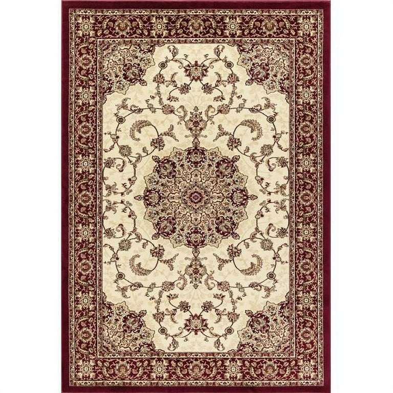 Premier GAD Classic Collection Nain Cream Traditional Area Rug 2