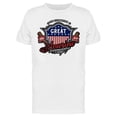 thumbnail image 1 of Great American Idependence. Text T-Shirt Men -Image by Shutterstock, Male Small, 1 of 2