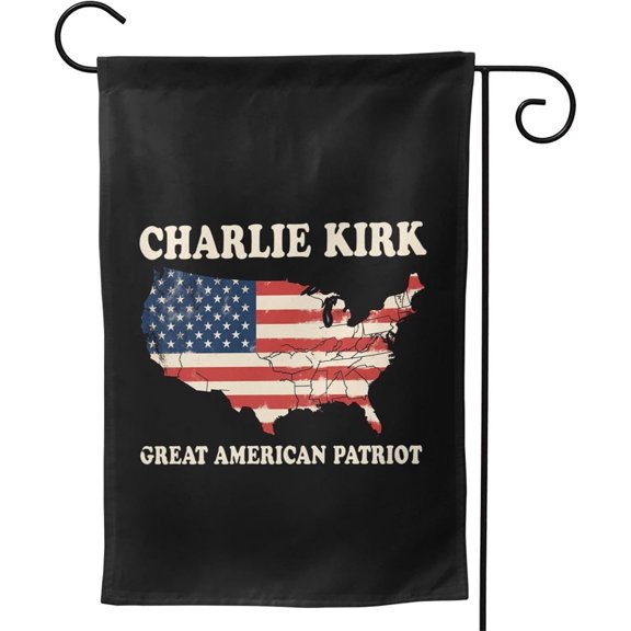 Great American Patriot Garden Flags 12x18 Double Sided For Holiday Outdoor Decorations